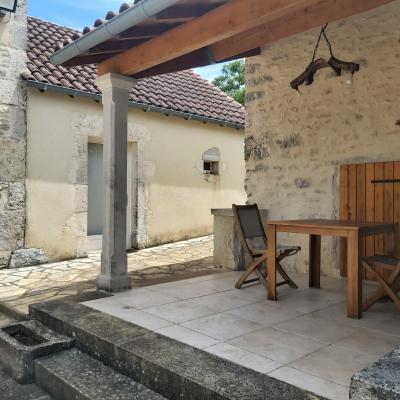 Terrasse couverte petite maison